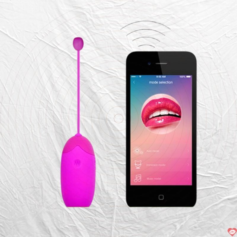 Trứng rung không dây điều khiển bằng smartphone Pretty Love Abner