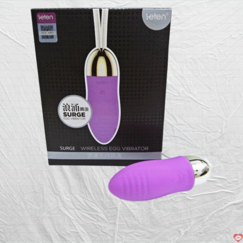 Trứng rung tình yêu không dây Leten Surge sạc USB