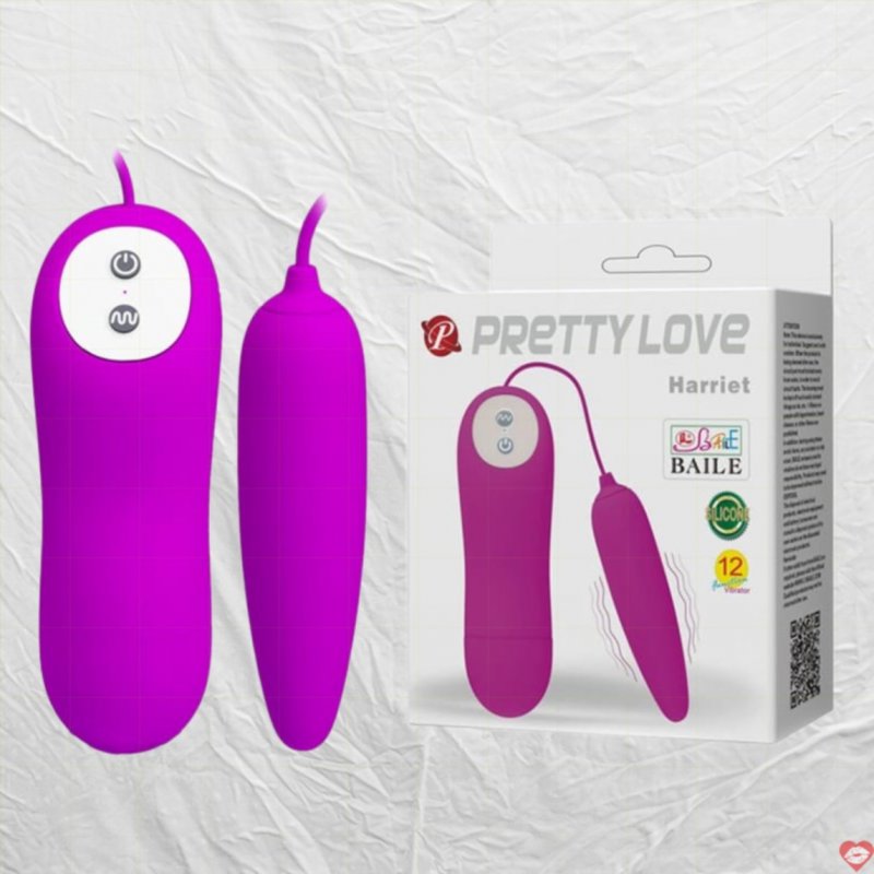 Trứng rung giá rẻ silicon mềm mịn Pretty Love Harriet