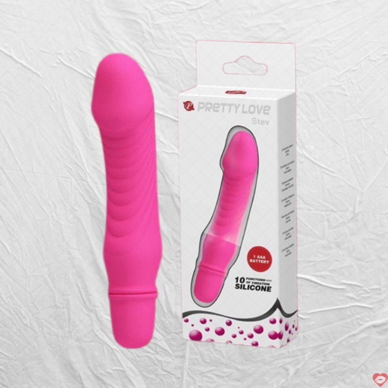 Dương vật giả mini Pretty Love Stev 10 chế độ rung
