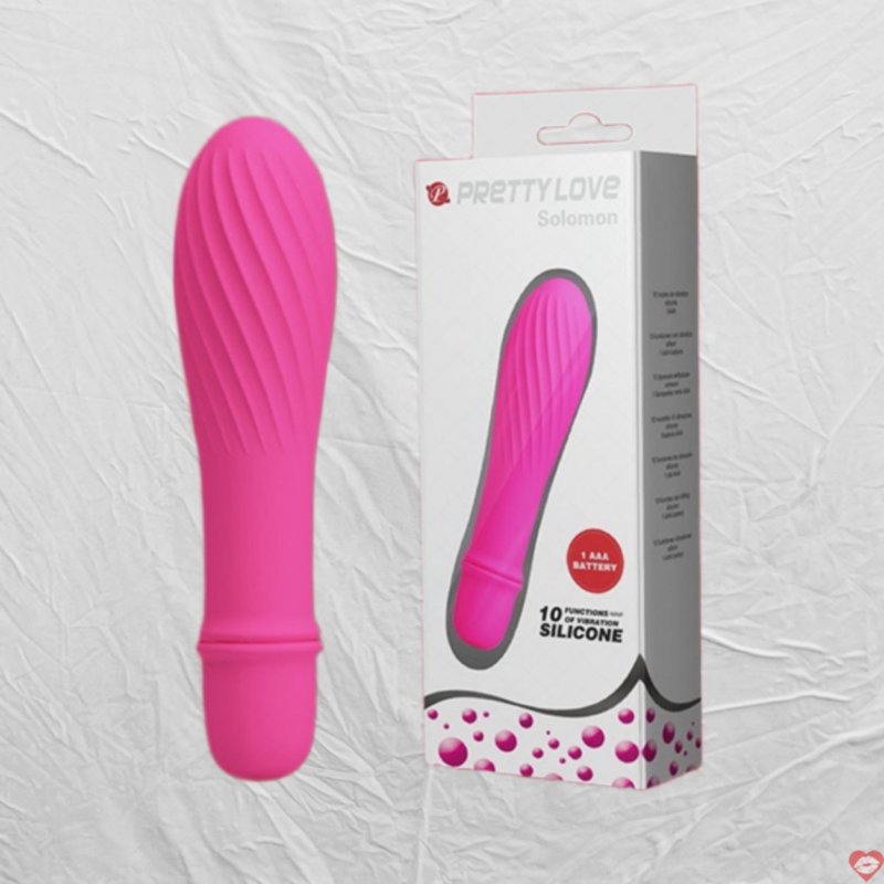 Dương vật giả mini Pretty Love Solomon 10 chế độ rung