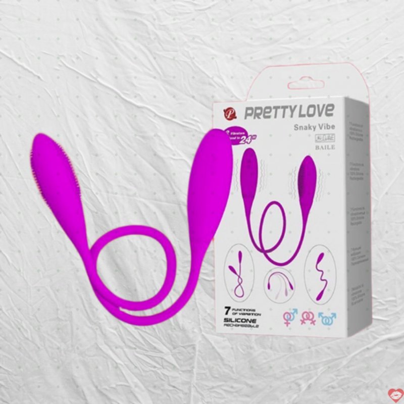 Trứng rung 2 đầu dài Pretty Love Snaky Vibe