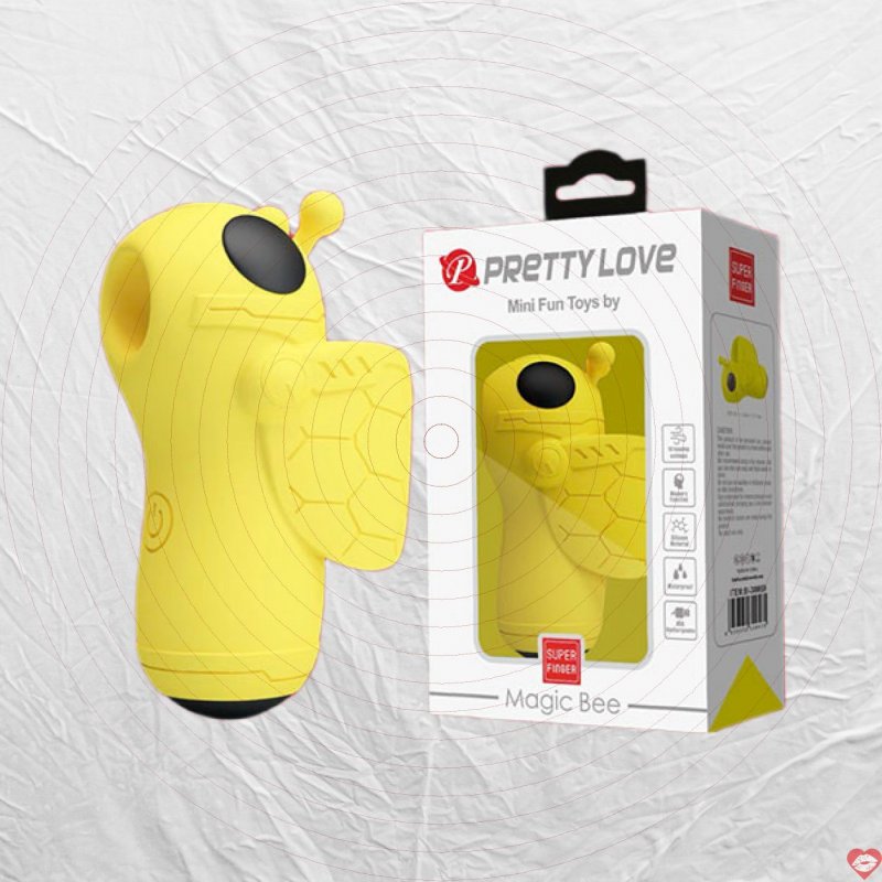 Trứng rung con ong vàng Pretty Love Super Finger Magic Bee