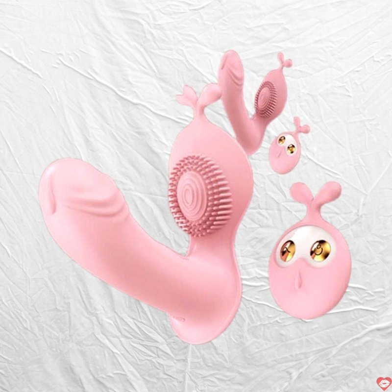 Trứng rung hình dương vật Lilo 10 chế độ điều khiển từ xa