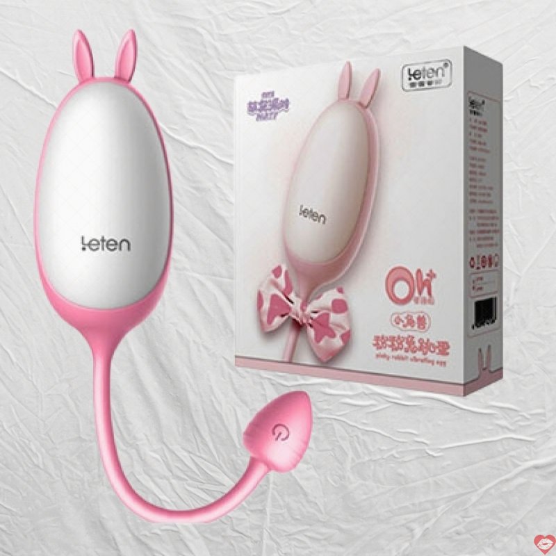 Trứng rung tai thỏ 7 tần số Leten Cute