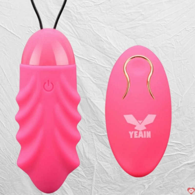 Trứng rung Yeain gân gai mềm điều khiển xa