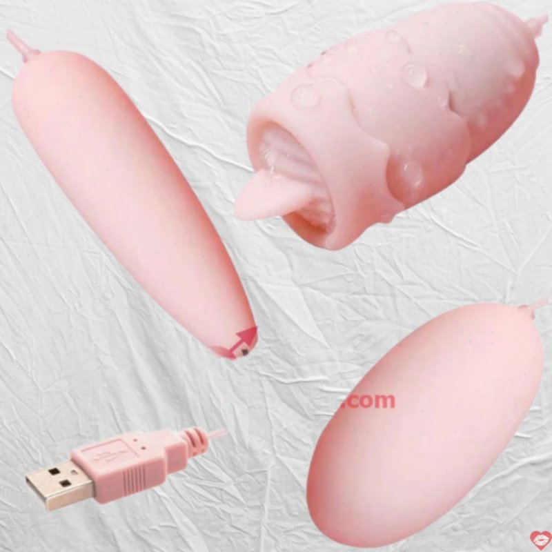 Trứng rung 3 đầu Akali cắm điện USB siêu phê chất lượng tốt 