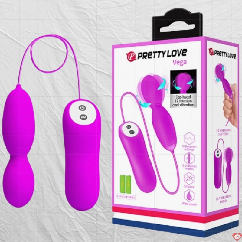 Trứng rung ngoáy độc đáo Prettylove Vega
