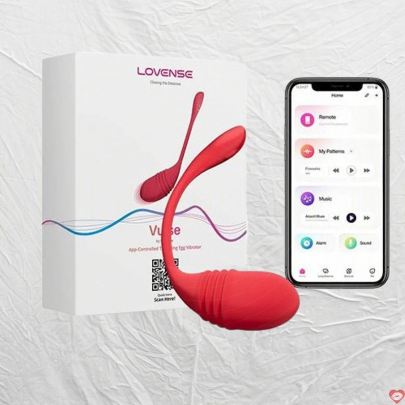 Lovense Vulse- trứng rung thụt thông minh điều khiển qua app
