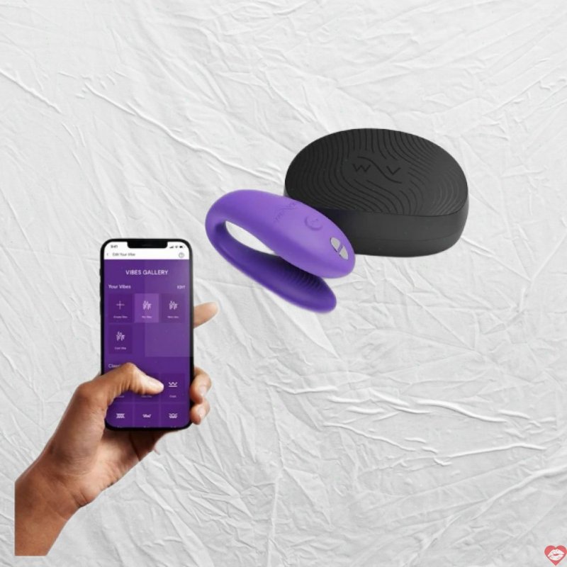 Máy rung 2 đầu We vibe Sync Go điều khiển xa