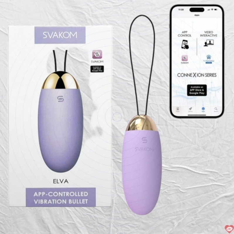 Trứng rung cao cấp Svakom Elva điều khiển qua App