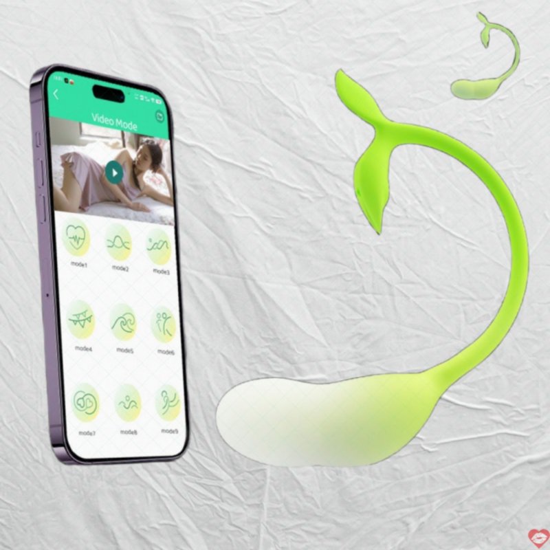 Trứng rung hạt mầm xanh Yeain Spring Buds kết nối app