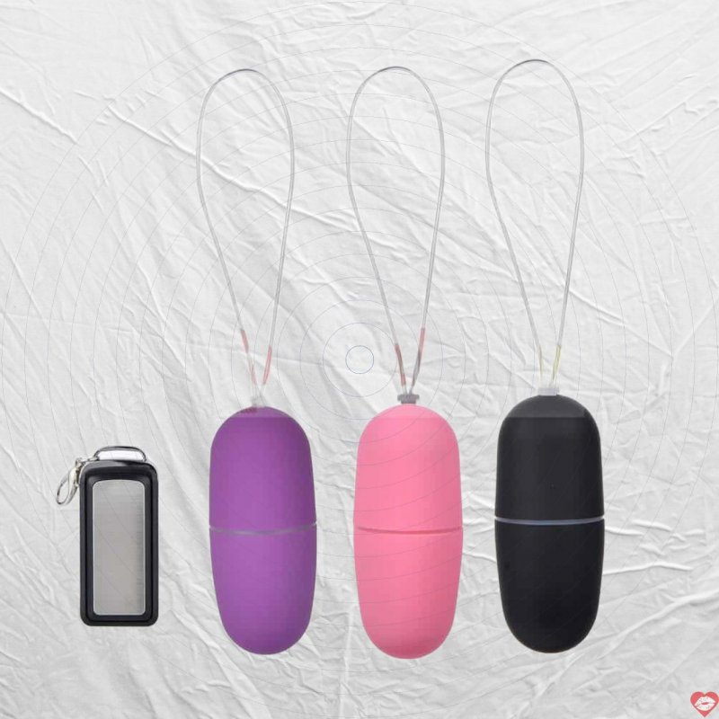 Sextoy trứng rung điều khiển từ xa móc khóa