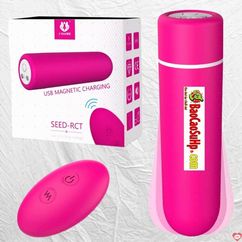 Trứng rung viên đạn Shand Seed Sex Mini Vibrator Bullet siêu mạnh điều khiền từ xa