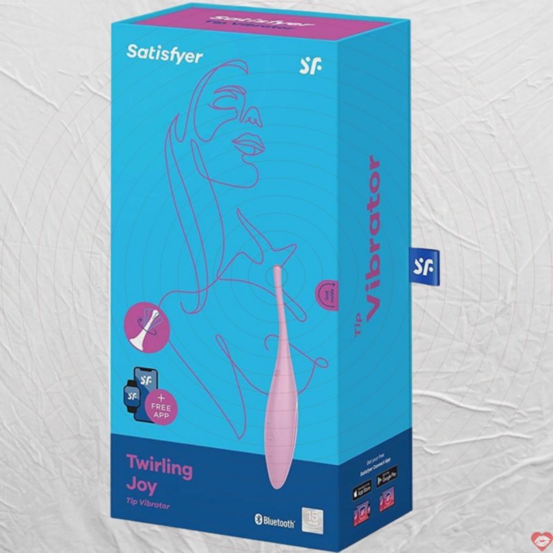 Sextoys USA kích thích điểm G Satisfyer – Twirling Joy App-Controlled Clit Massager