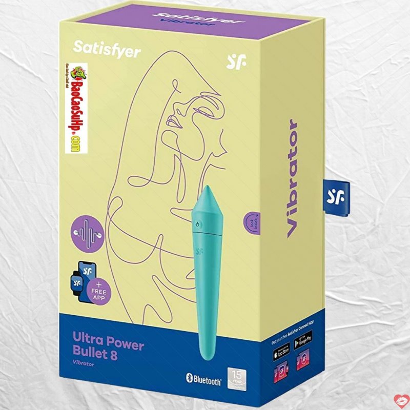 Sextoys que rung USA Satisfyer – Ultra Power Bullet 8 Vibrator with Bluetooth and App