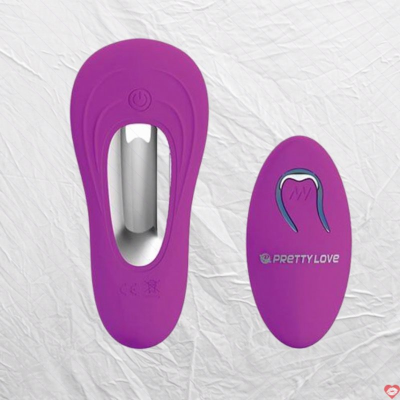 Vỏ sò rung đa điểm Prettylove DC38G điều khiển từ xa mạnh mẽ 