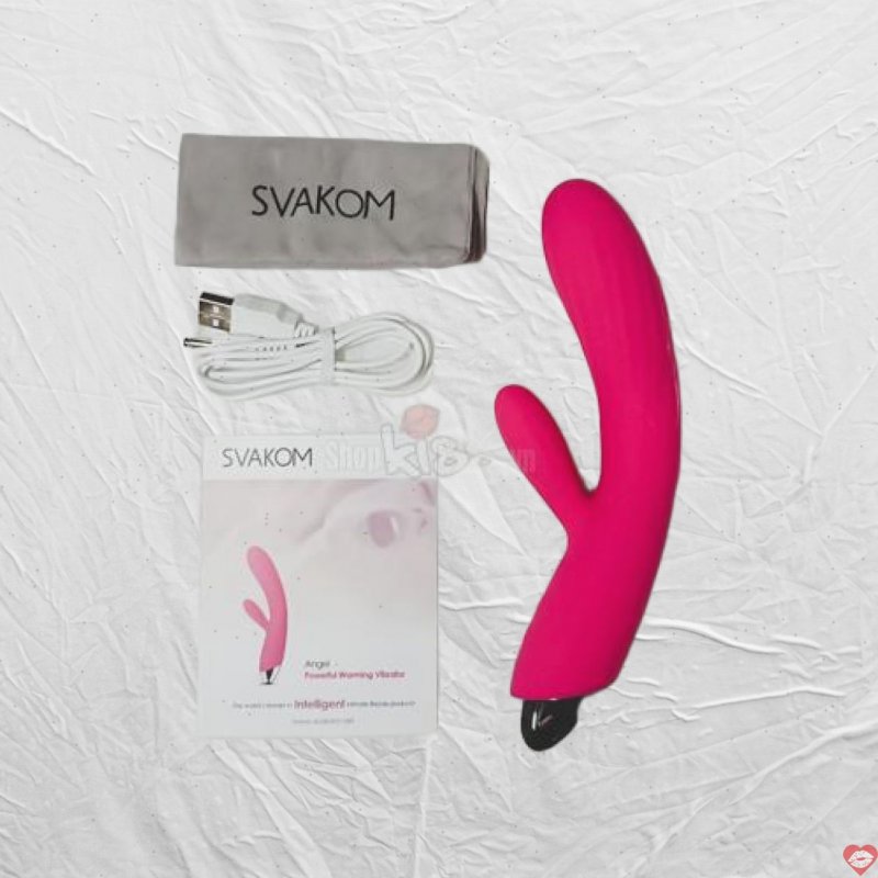 Máy massage G Spot Svakom Angel sưởi ấm thư giãn cao cấp 