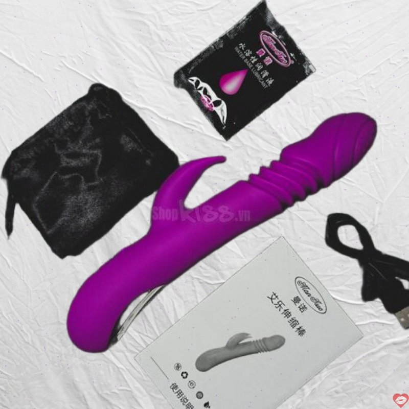 Ella Vibrating Rod Mannuo Dương vật đa năng Hút rung tăng khoái cảm 