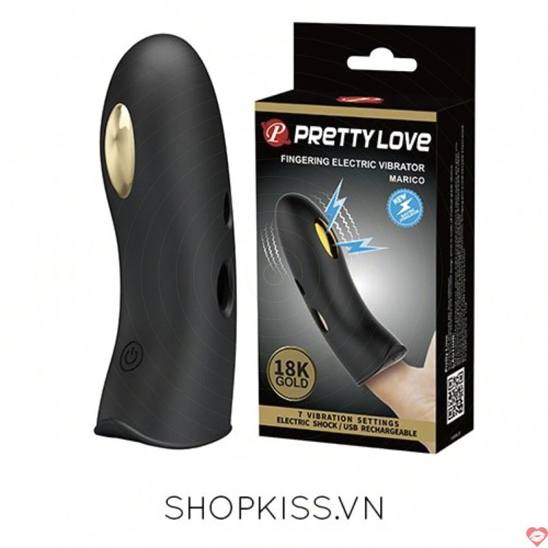 Bao ngón tay rung Prettylove Marico kích thích cực đỉnh 