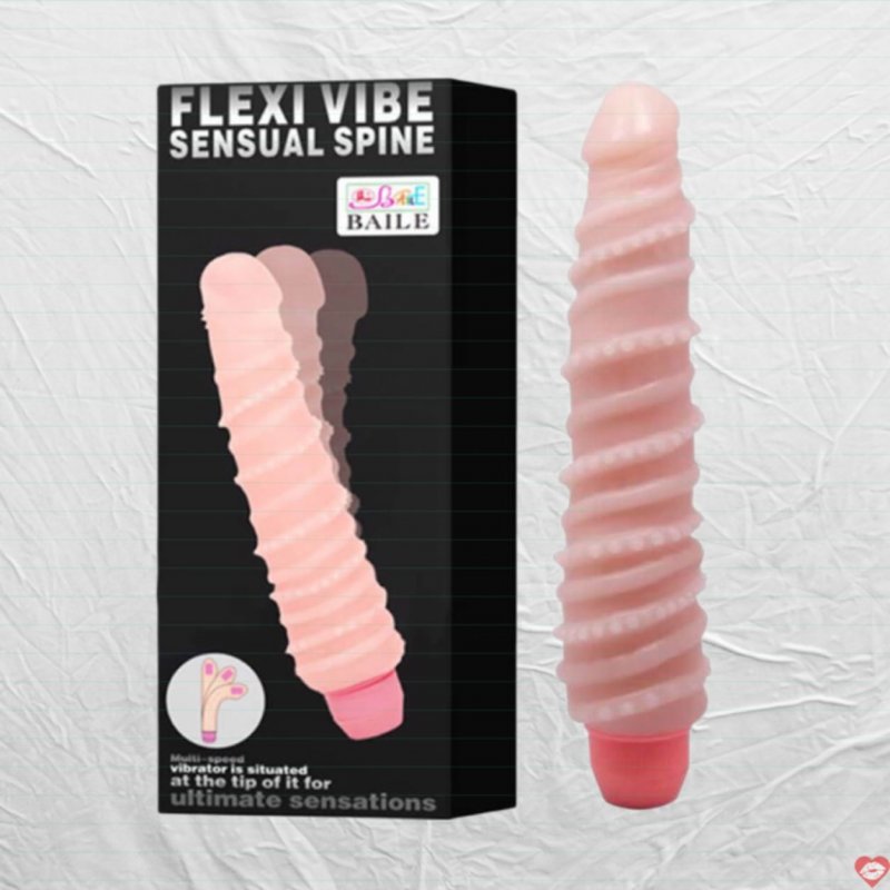 Dương vật giả Baile Flexi Vibe xoắn