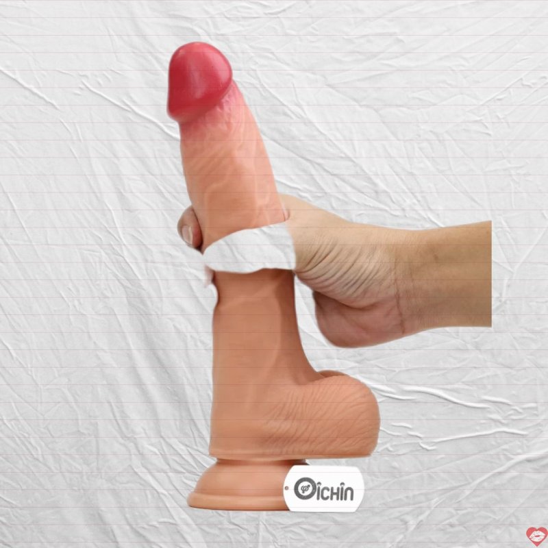 Nature Cock 10 inch 2 lớp silicone gắn tường siêu to khổng lồ