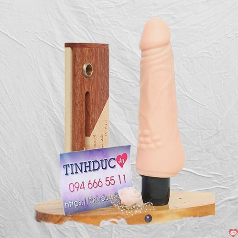 Lovetoy 8 inch Real Feel siêu mềm mịn rung mạnh mẽ
