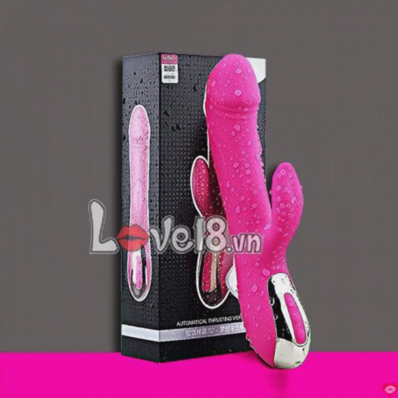 Dương vật giả rung thụt tỏa nhiệt Leten