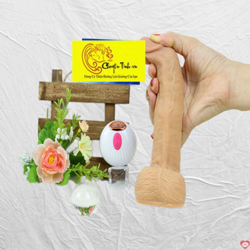 Dương vật giả rung thụt gắn tường YEAIN G Point