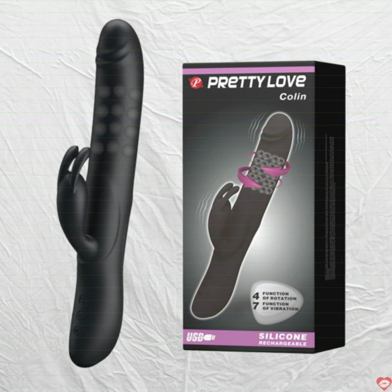 Dương Vật Giả PrettyLove Colin Cao Cấp Rung Xoay Đa Chế Độ