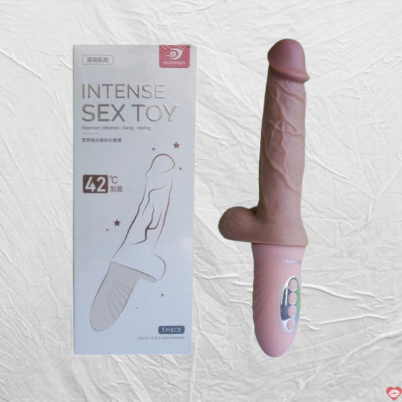 Dương Vật Giả YunMan INTENSE Rung Thụt Tỏa Nhiệt Cầm Tay