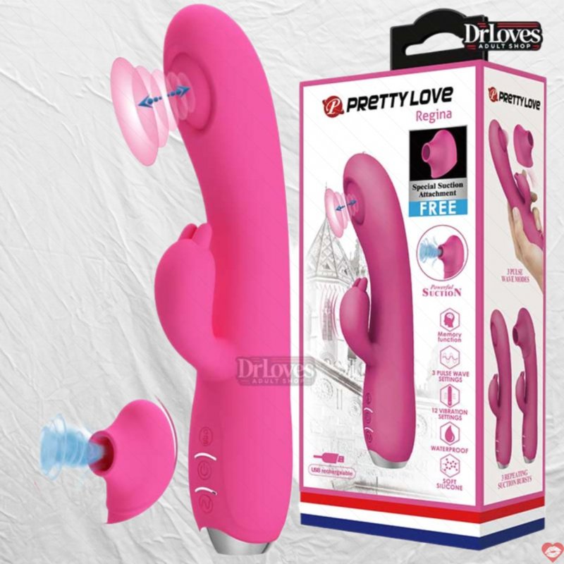 Dương Vật Giả PrettyLove Regena Cao Cấp