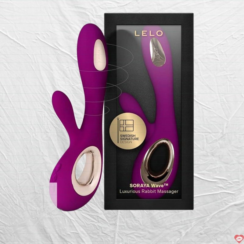 Máy rung điểm G cao cấp Lelo Soraya Wave Rabbit