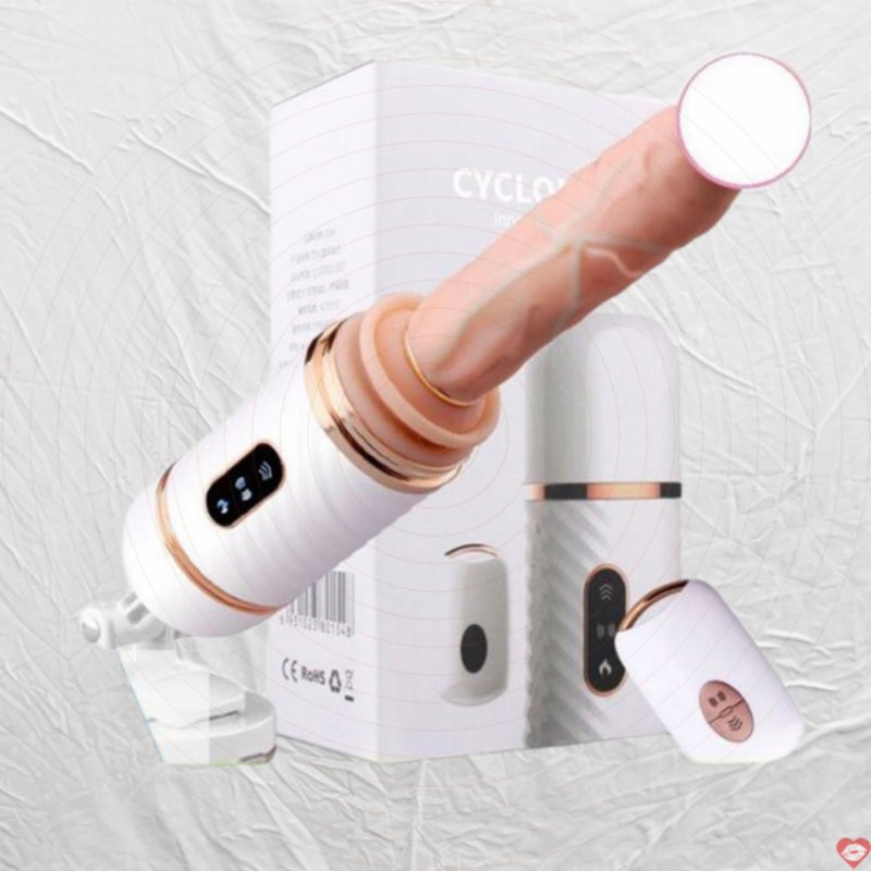Dụng cụ tình dục nữ siêu rung thụt sưởi ấm Cyclone Fire