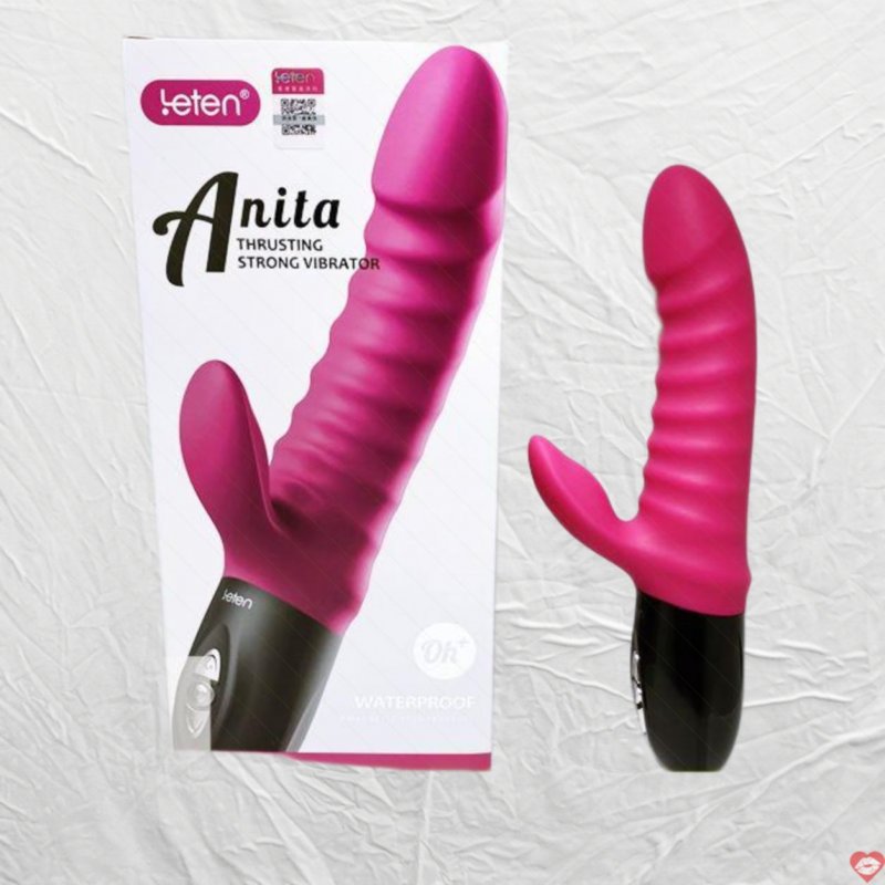 Dụng cụ hỗ trợ tình yêu cho nữ rung thụt mạnh tỏa nhiệt Leten Anita