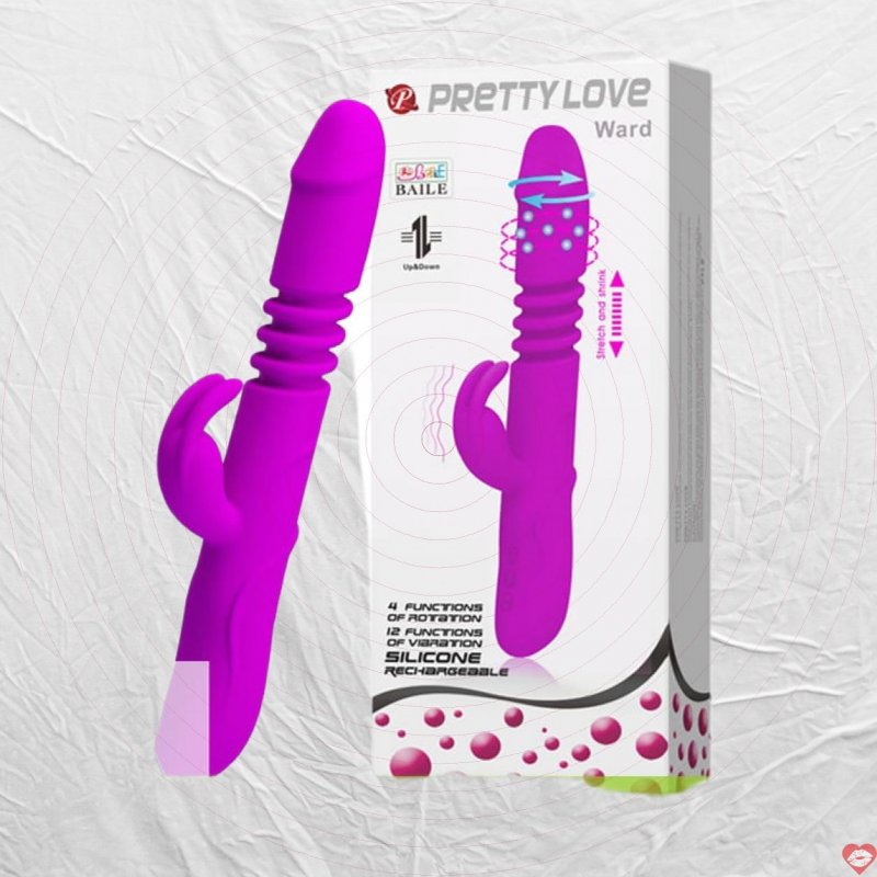 Dương vật giả rung ngoáy thụt Pretty Love Ward