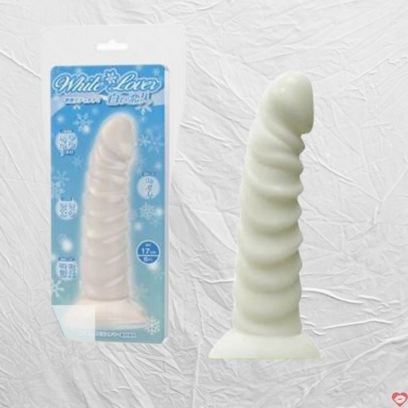 Dildo White Lover dương vật giả gắn tường Nhật Bản