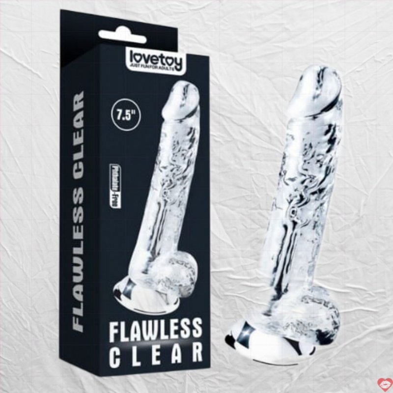 Lovetoy Flawless Clear 7.5