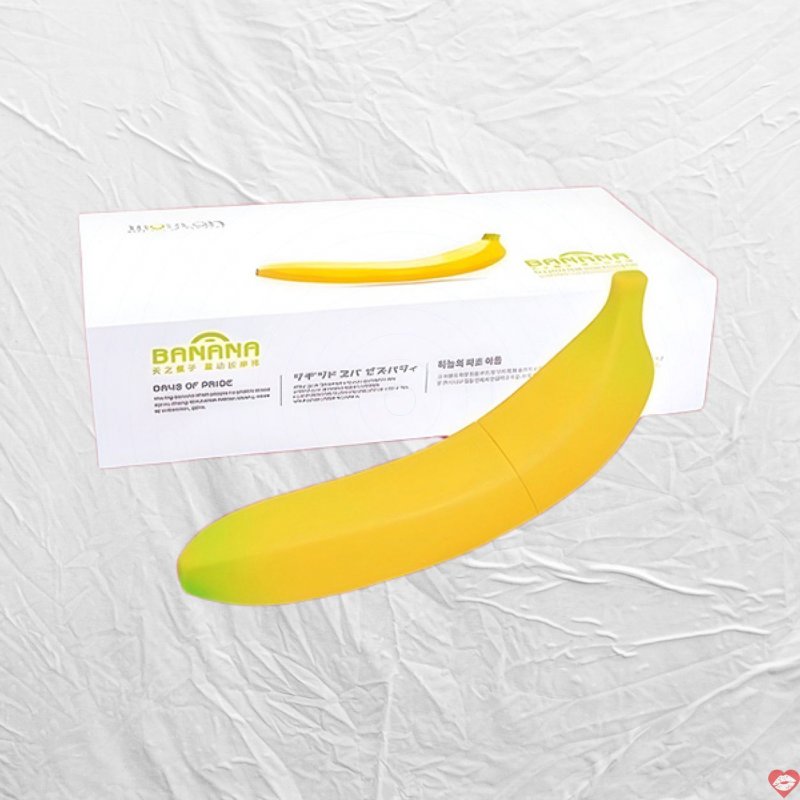 Dương vật giả trái chuối có rung Moylan Banana