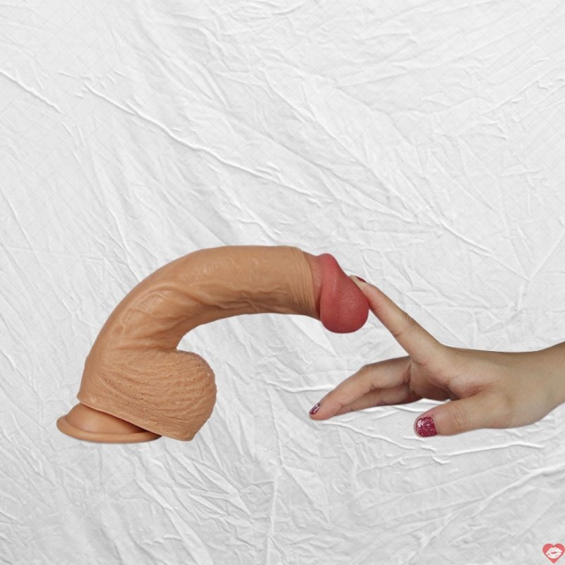 Dương vật siêu mềm có rung lovetoy nature cock Leo
