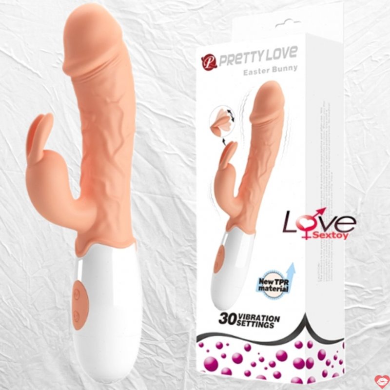 Dương vật giả Prettylove Easter Bunny 30 chế độ rung