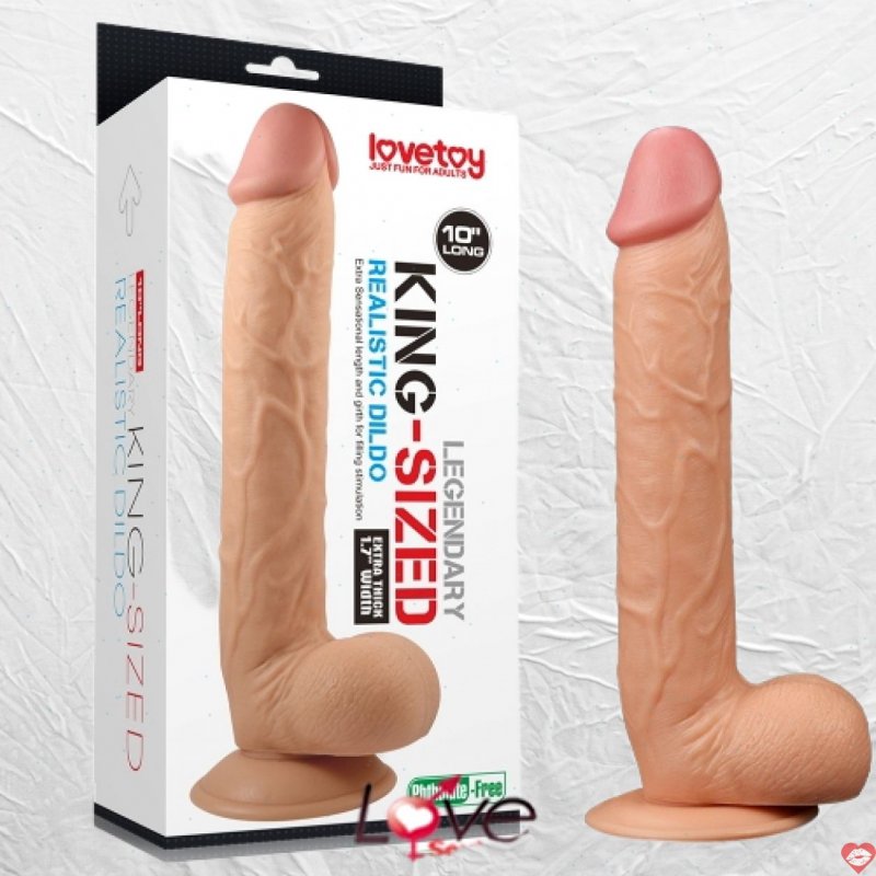 Dương vật giả size bự Lovetoy King size 10
