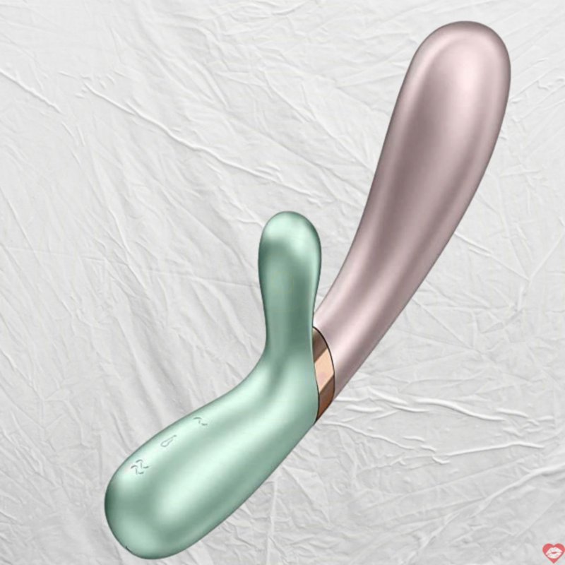 Dương vật giả USA Satisfyer – Hot Lover Warming Rabbit Vibrator with Bluetooth and App