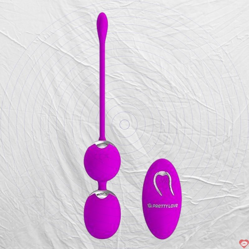Bóng tập massage âm đạo Prettylove Willie điều khiển từ xa kích thích 