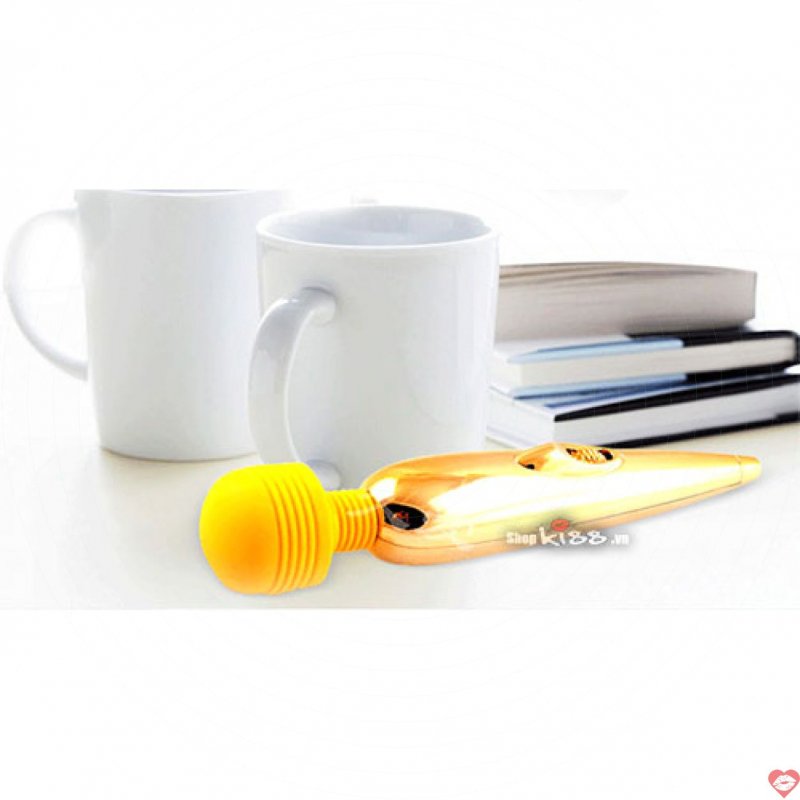 Chày rung mini Gold sạc pin - Massage sâu thư giãn tận nhà 