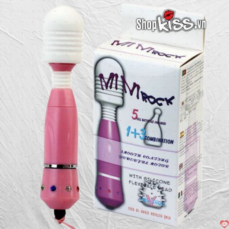 Chày rung massage mini 3 đầu cao cấp thư giãn cực đã 