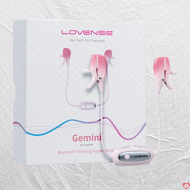 Máy massage kẹp vú Lovense Gemini thư giãn tăng khoái cảm nhanh 