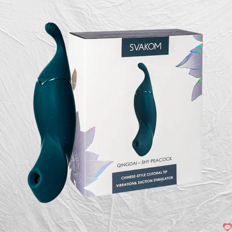 Máy massage Svakom Qingdai Shy Peacock thiết kế sang trọng 