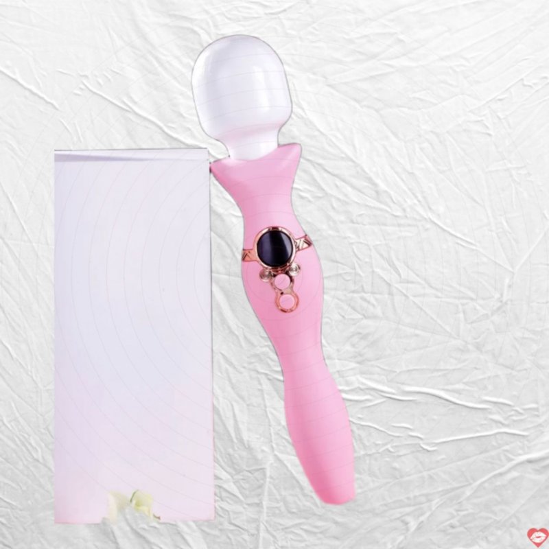 Yeain Magic Wand chày rung 2 đầu với gai silicone hoặc trơn mượt
