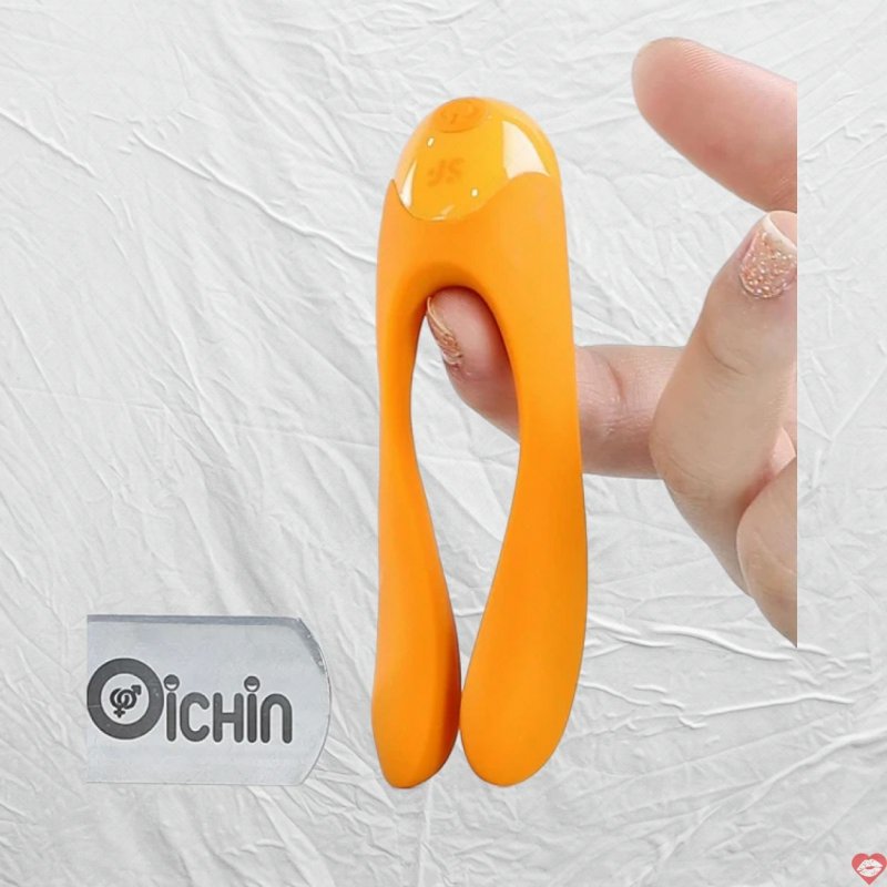 Satisfyer Candy Cane máy rung ngón tay kích thích nhũ hoa và cô bé